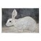 Stupell Industries White Rabbit Bunny Classic Wall Plaque Art